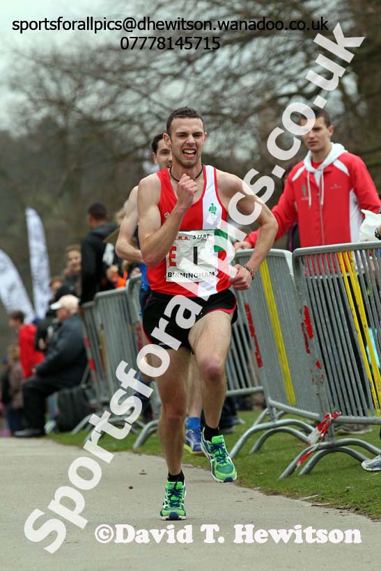Steven Connor (Aldershot Farnham and District) 5th leg of the National 12 Stage Relay, National 12 and 6 Stage Relays, Sutton Park, Birmingham. Photo: David T. Hewitson/Sports for All Pics